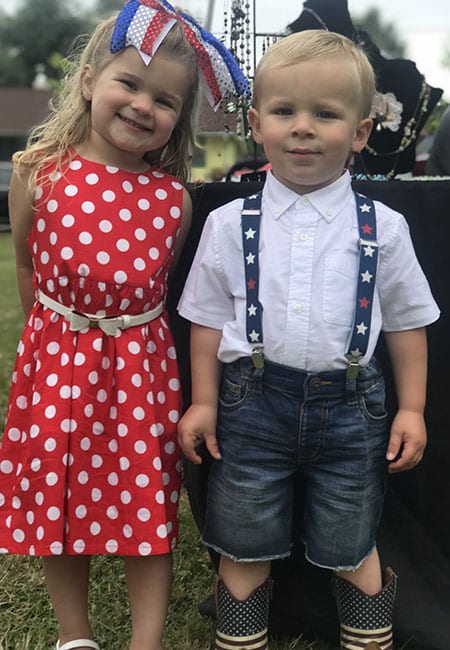 4th of July dresses up kids
