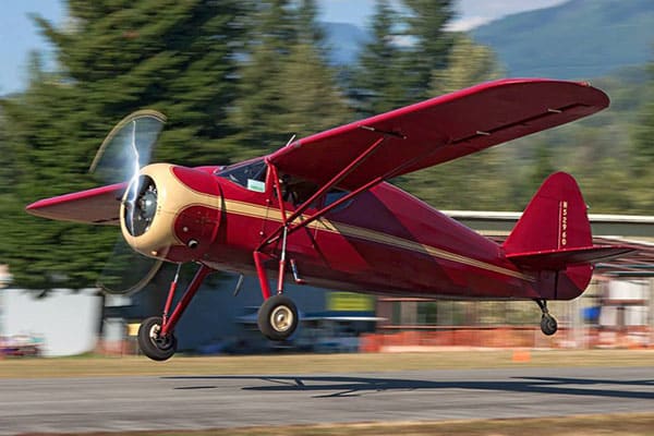 Concrete Fly-In red plane