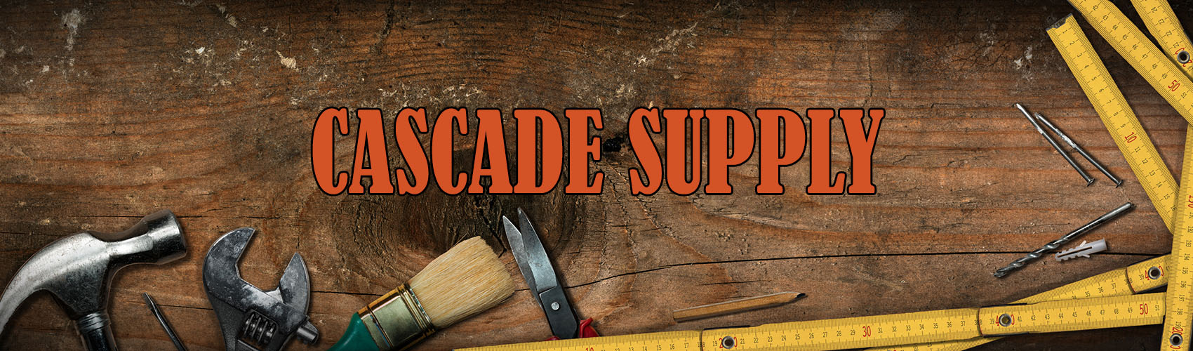Cascade Supply tools and logo