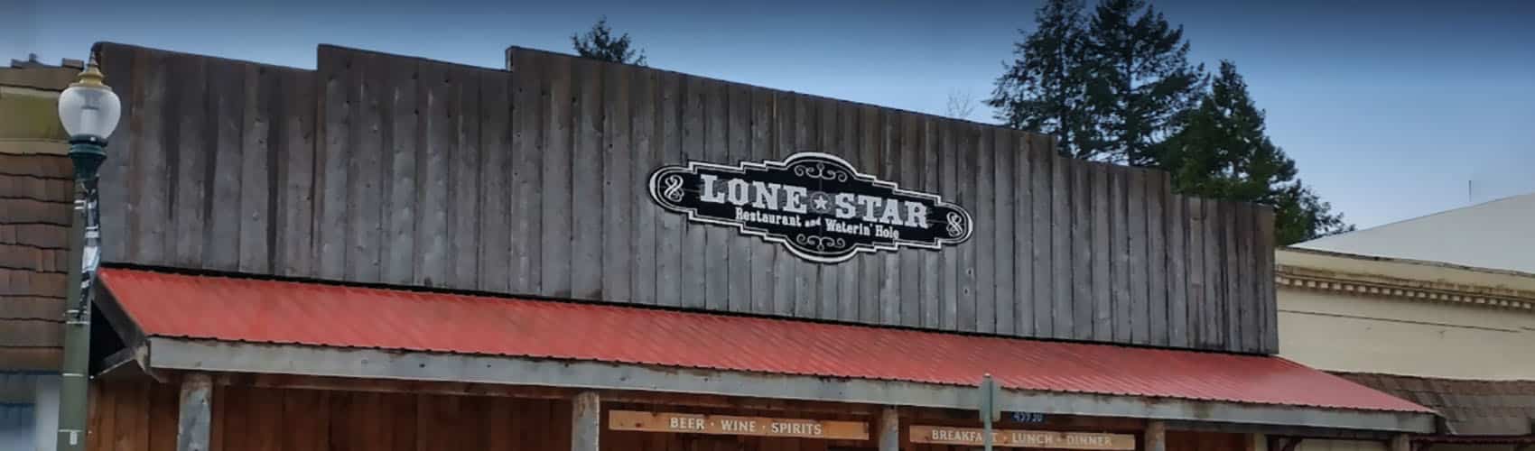 The Lonestar page top exterior