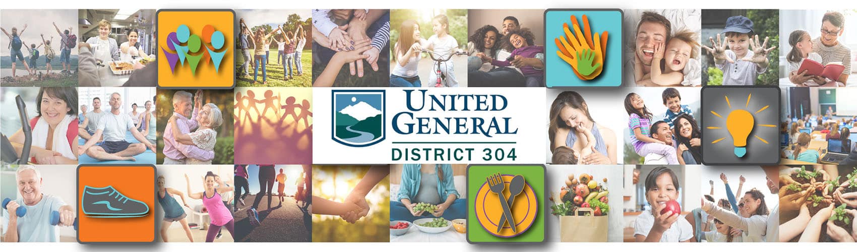 United General wellbeing collage