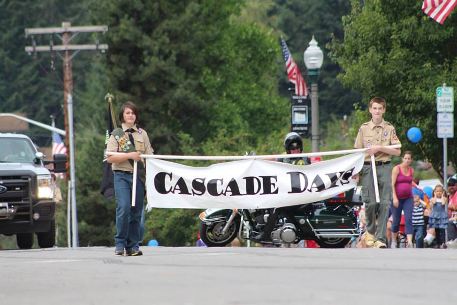 Cascade Days sign