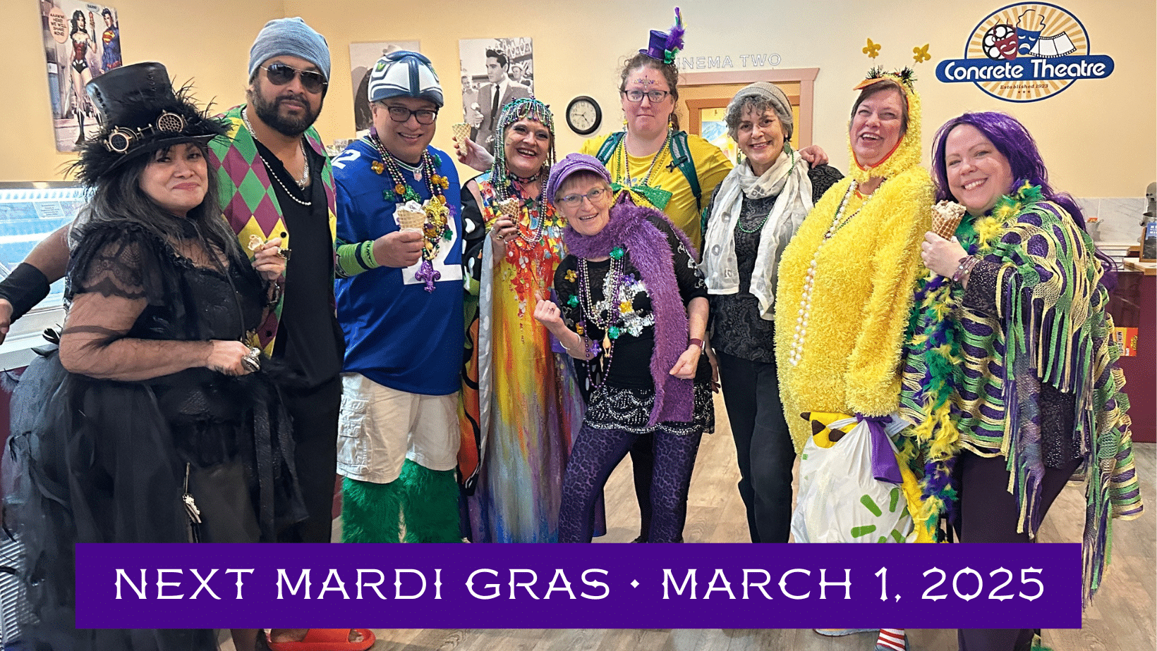 washington mardi gras king