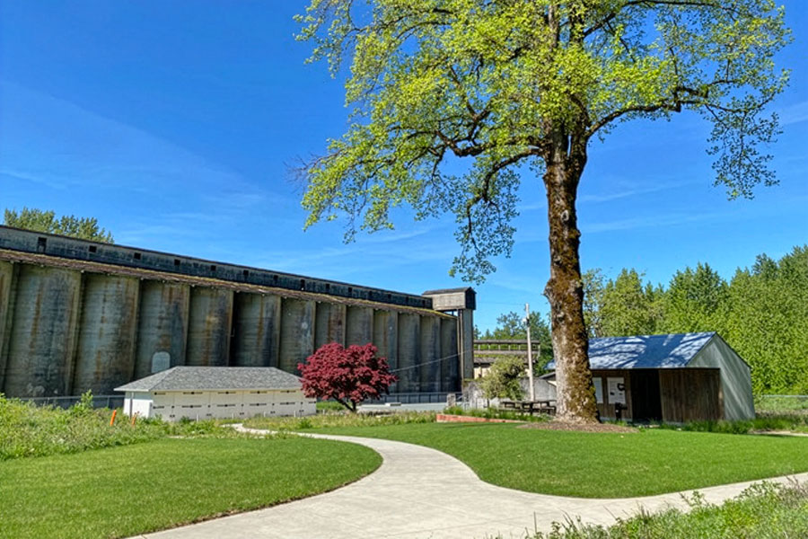 Industrial Archectecture near Baker River Clubhouse and Visitors Center